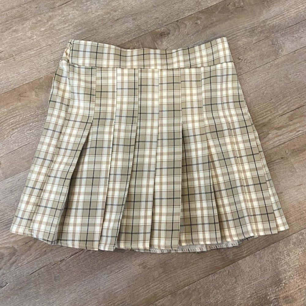 Princess Polly plaid tennis skirt